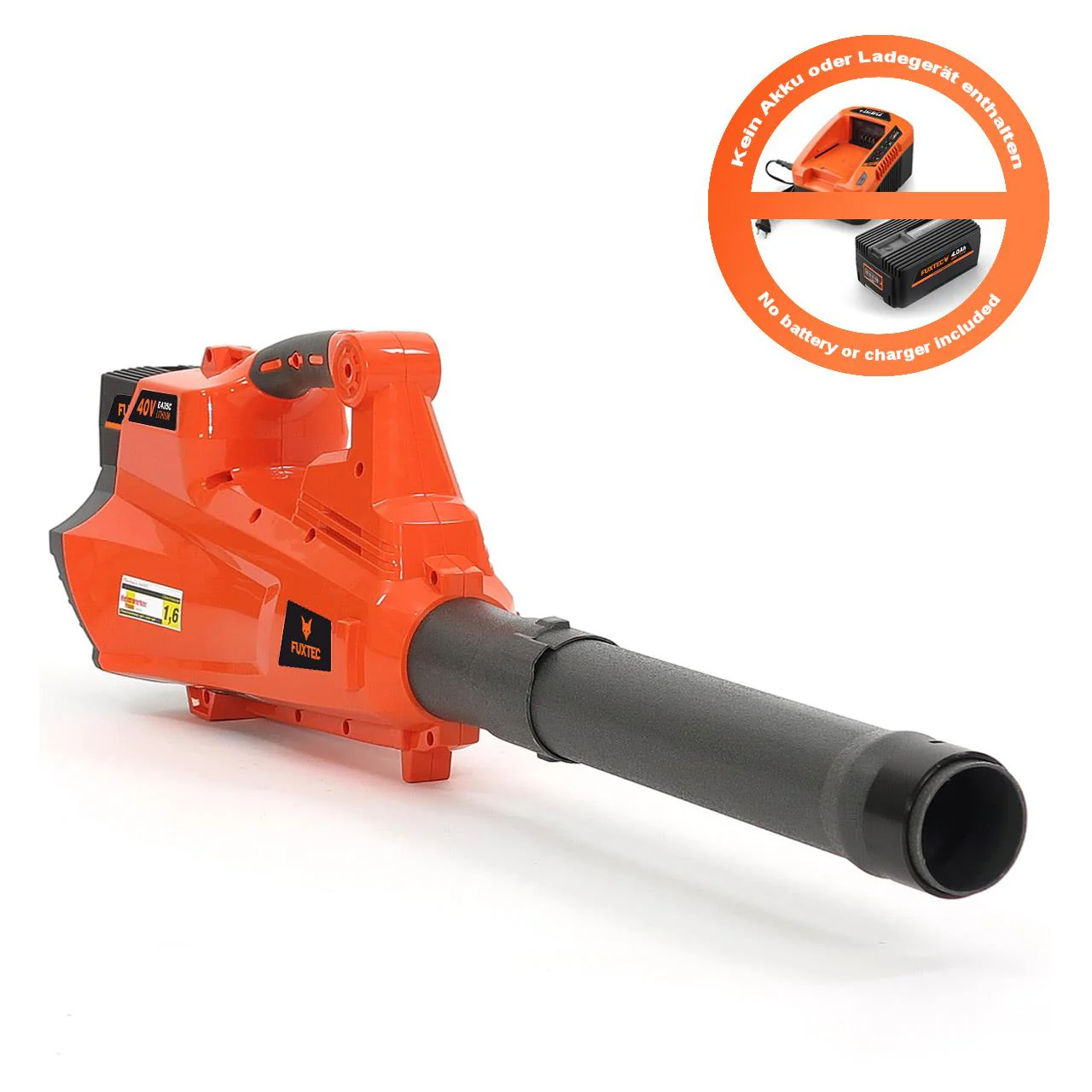 B-WARE Souffleur à batterie 40 V FUXTEC E435C - sans batterie