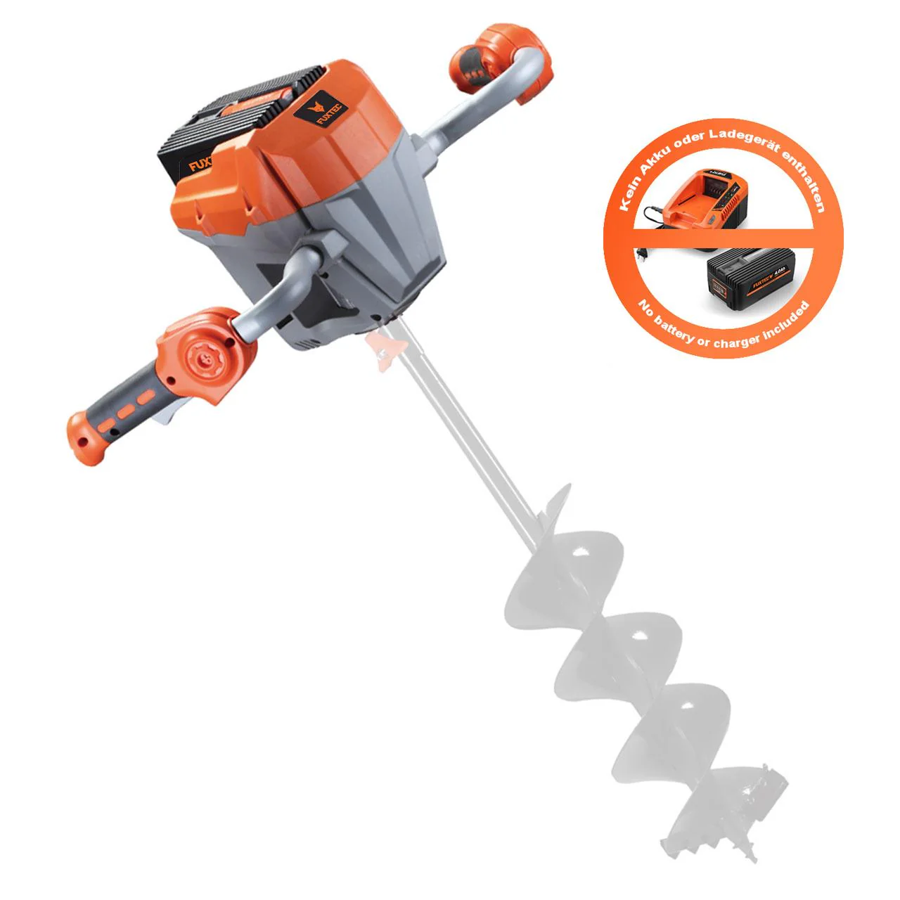 B-WARE Tarière 40V sans fil FUXTEC E808T - sans embout - sans batterie