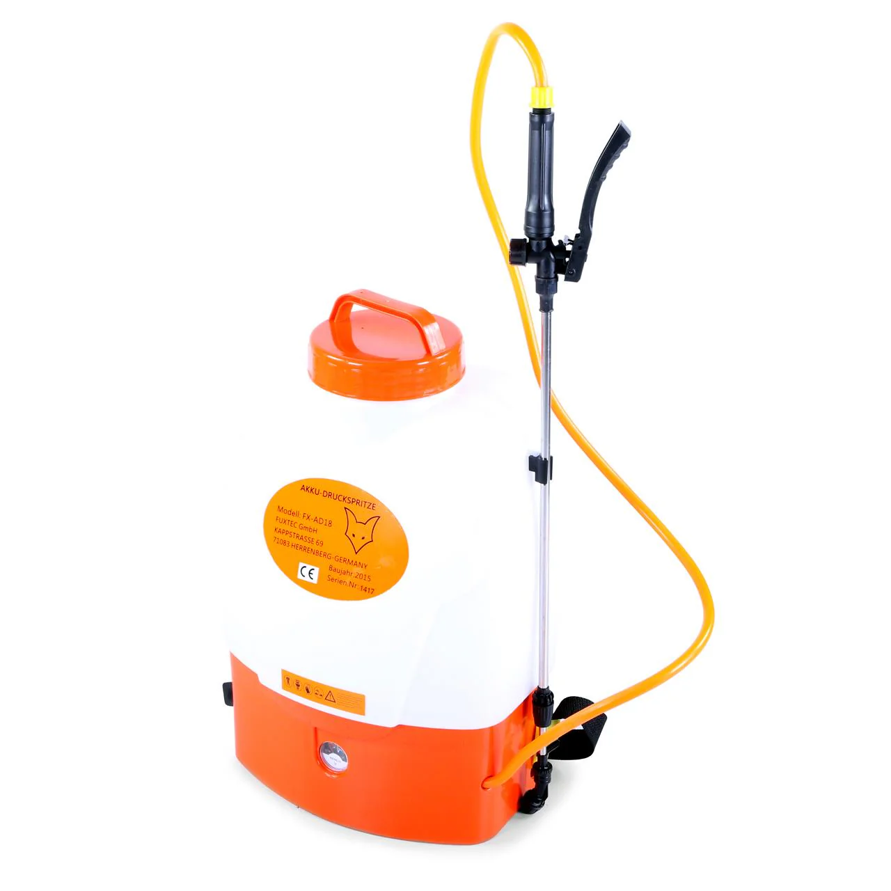 B-WARE Pulvérisateur électrique à dos 18 litres FUXTEC FX-AD18