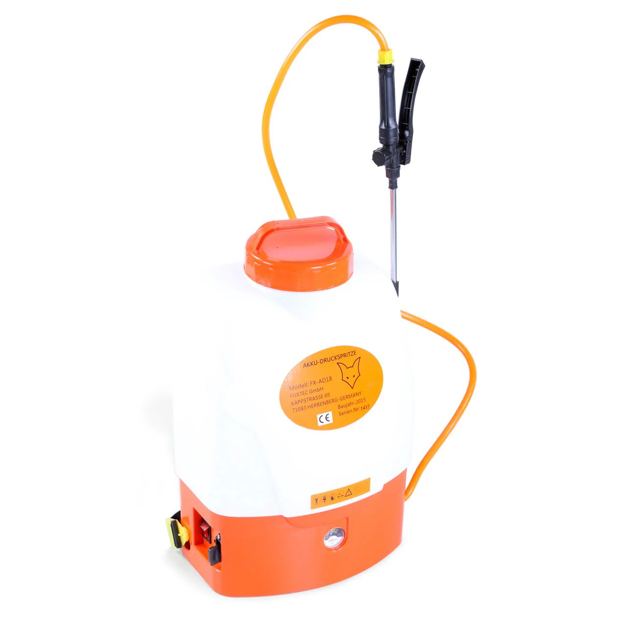 B-WARE Pulvérisateur électrique à dos 18 litres FUXTEC FX-AD18 - Image 4