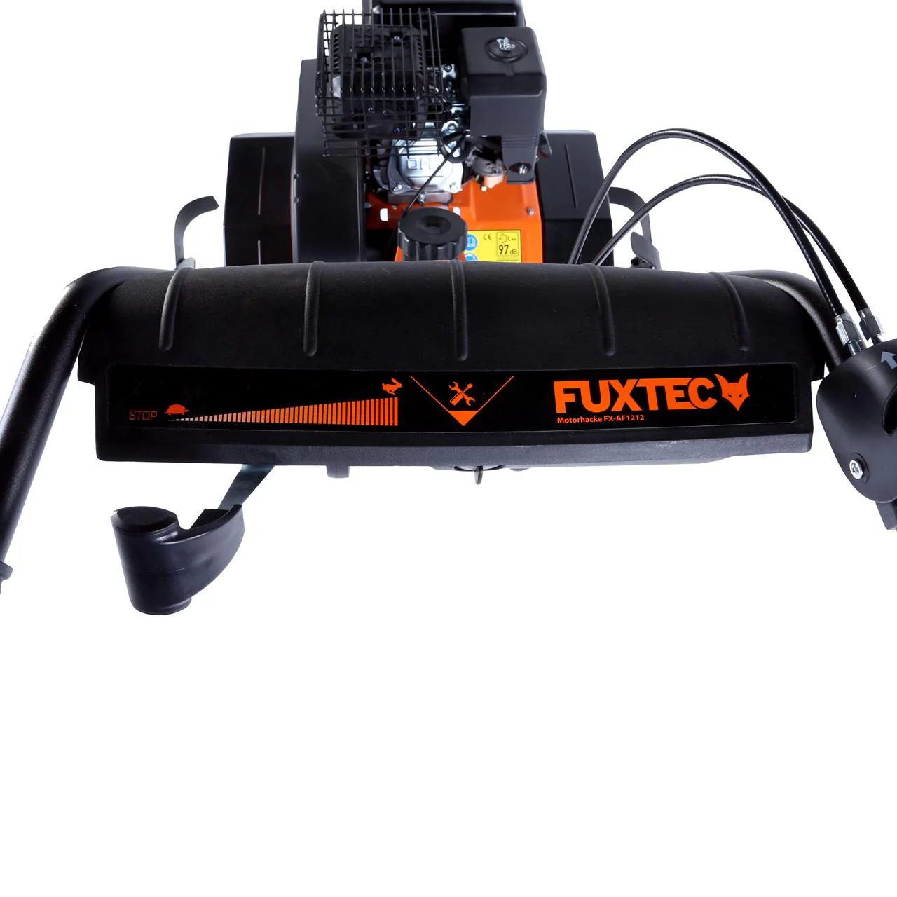 B-WARE Motobineuse motoculteur thermique FUXTEC FX-AF1212 avec largeur de travail 85cm - Image 5