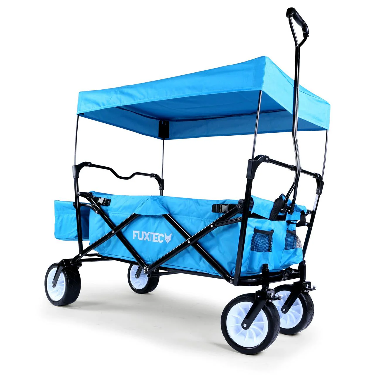 B-WARE Chariot à bras FUXTEC FX-BW100 BLEU TURQUOISE - Image 5