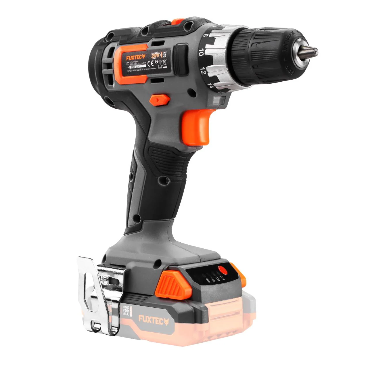 B-WARE Visseuse sans fil 20V FUXTEC FX-E1BS20 - Set avec 2 batteries 2Ah et chargeur 1A - Image 4