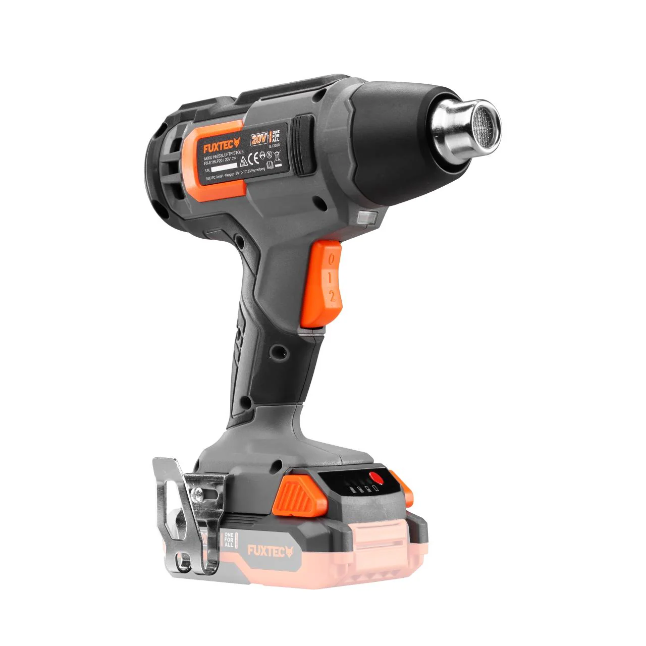 B-WARE Décapeur thermique sans fil 20V FUXTEC FX-E1HLP20 - sans batterie ni chargeur - Image 8