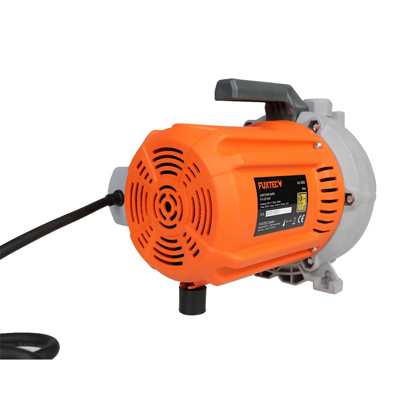B-WARE Pompe de surface électrique FUXTEC FX-GP1600 - Image 5