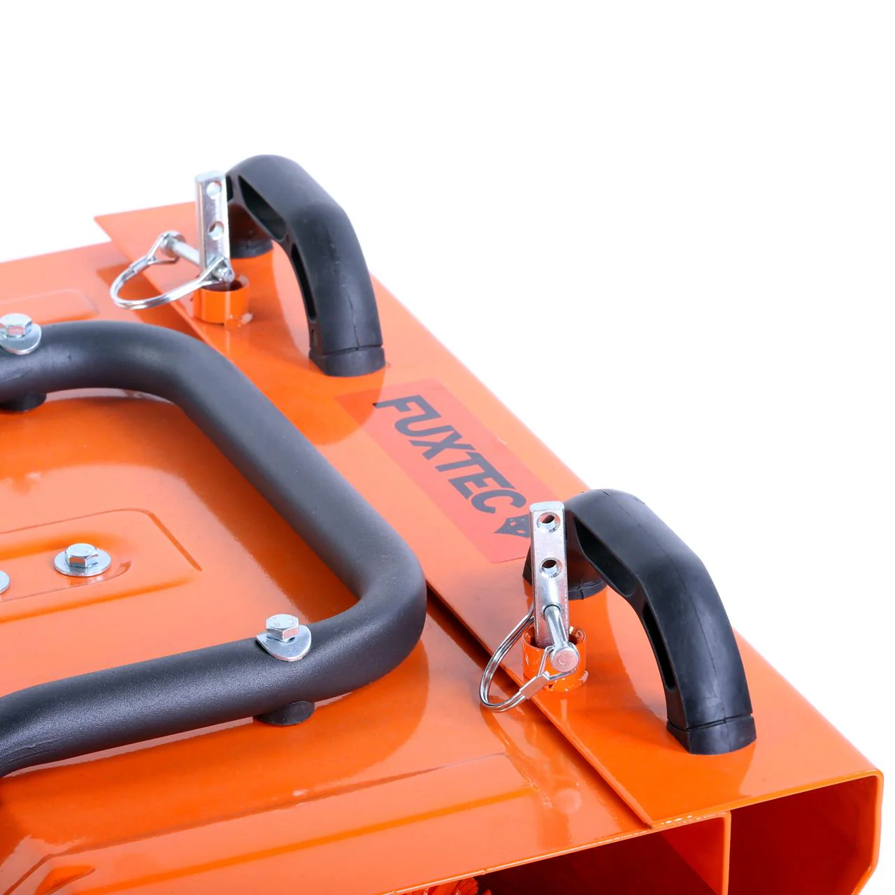 B-WARE Balayeuse déneigeuse thermique FUXTEC FX-KM196, avec brosse de balayage - sans embout optionnel - Image 3