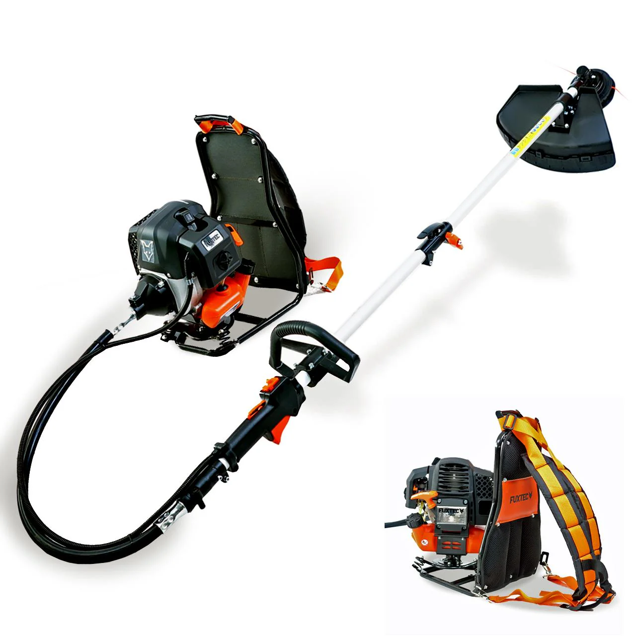 B-WARE Débroussailleuse thermique à dos 2 en 1 Multitool FX-MS152T 