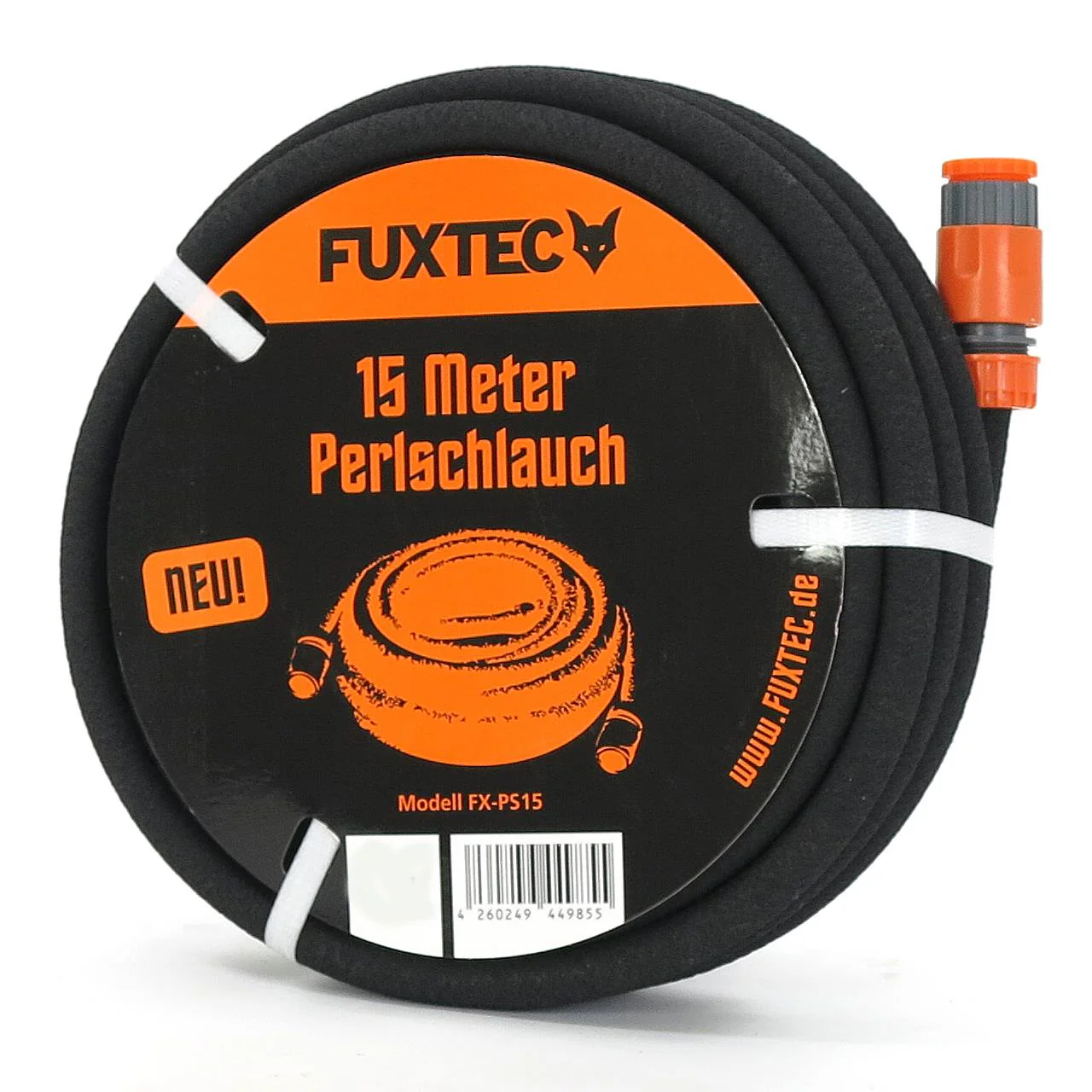 Tuyau perlé FUXTEC 15 m/30 m/50 m Occasion avec grand jeu d'accessoires - Image 6