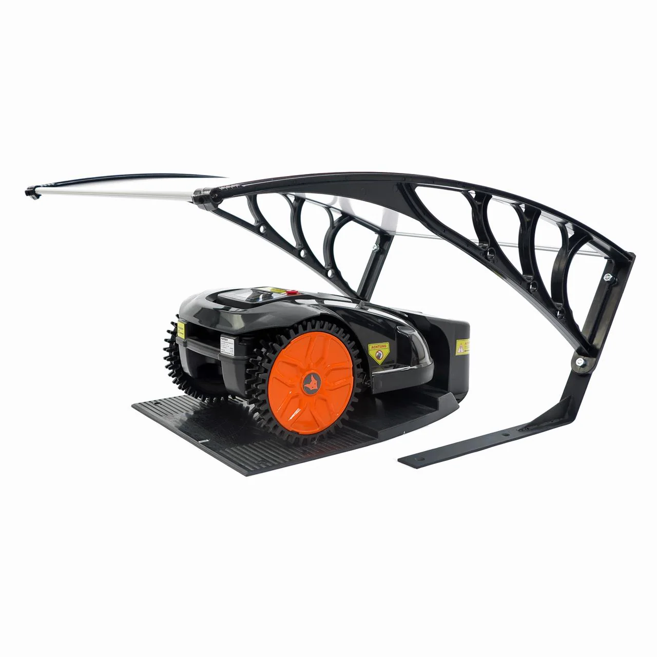 B-WARE Garage FUXTEC à plaque alvéolaire pour robot-tondeuse