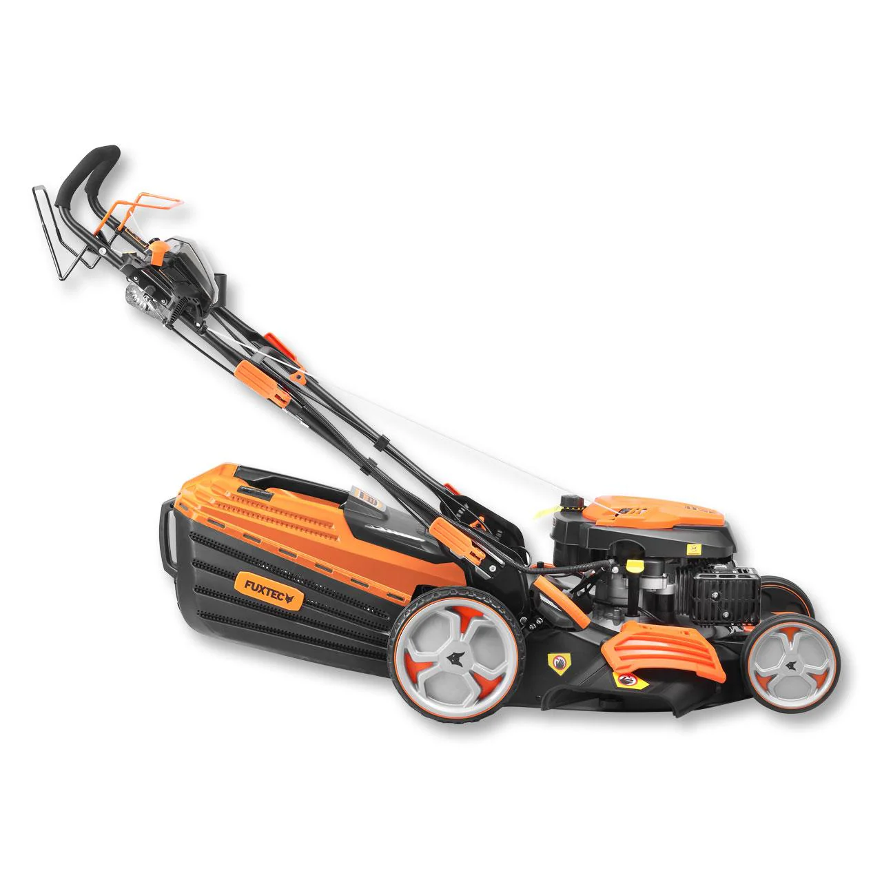 B-WARE Tondeuse thermique PRO démarrage électrique E-Start et vitesse d'autotraction réglable FUXTEC FX-RM5396PesPRO - Image 7