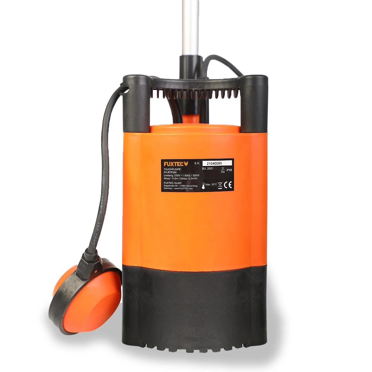B-WARE Pompe à eau de pluie 350W FUXTEC FX-RTP350 - Image 3