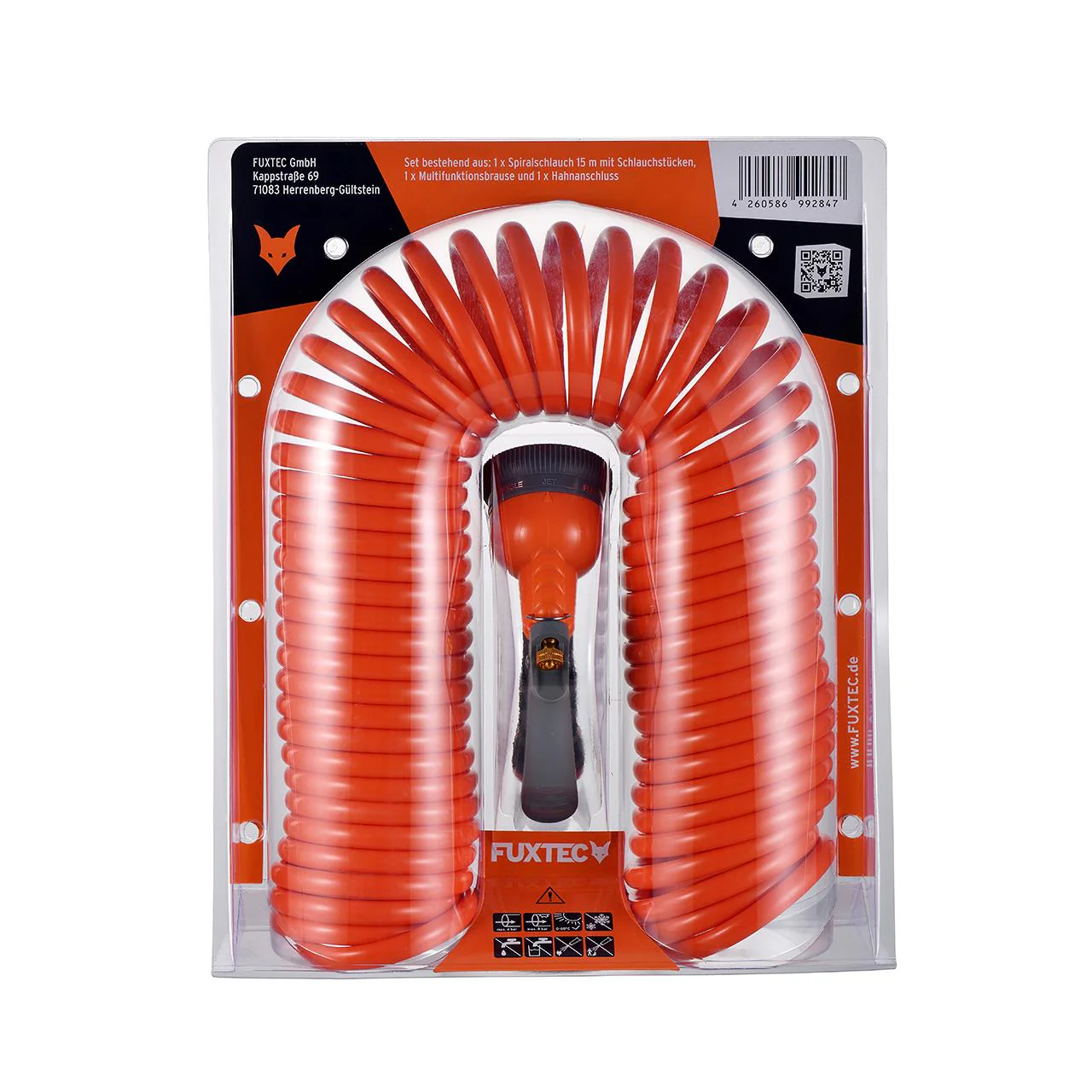 B-WARE FUXTEC - Set de tuyaux spiralés FX-SPS1 (3 pièces) - Image 2