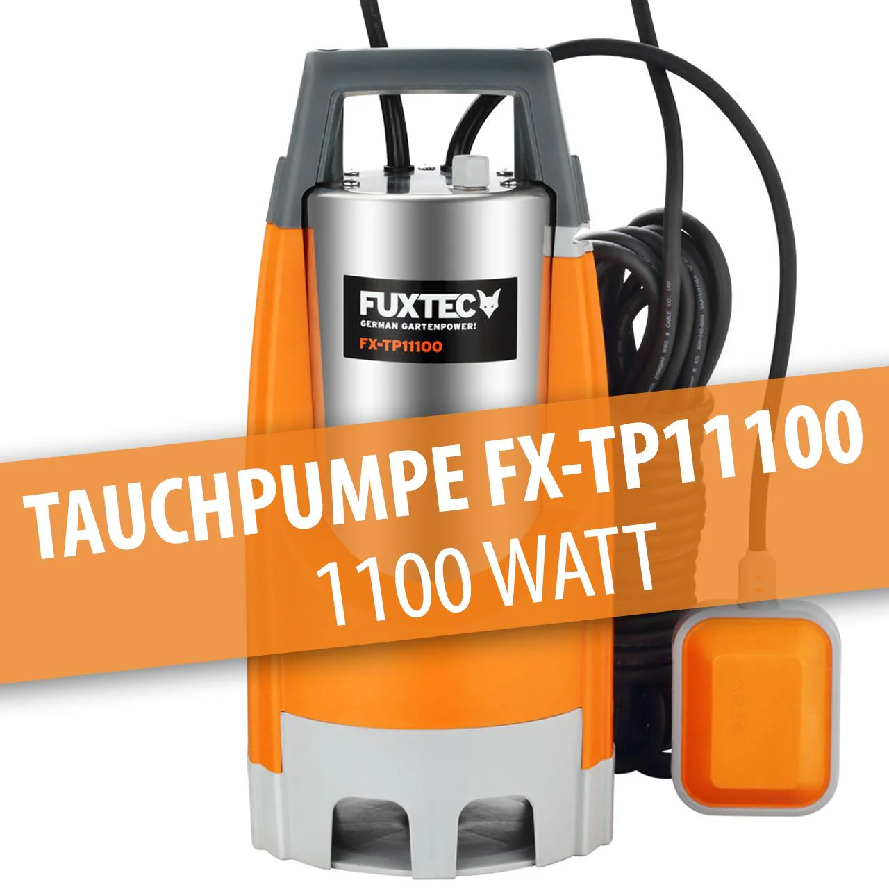 B-WARE Pompe immergée 1100W FUXTEC FX-TP11100 - 15000 litres par heure
