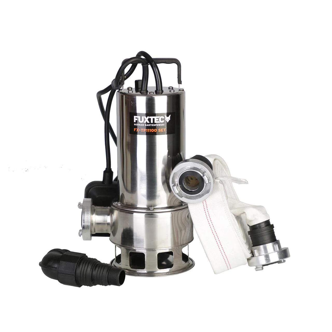 B-WARE Pompe immergée INOX 1100 W FUXTEC FX-TP11100 SET - 15000 litres par heure - Image 3