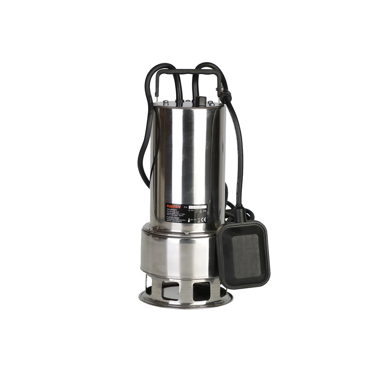 B-WARE Pompe immergée INOX 1100 W FUXTEC FX-TP11100 SET - 15000 litres par heure - Image 9
