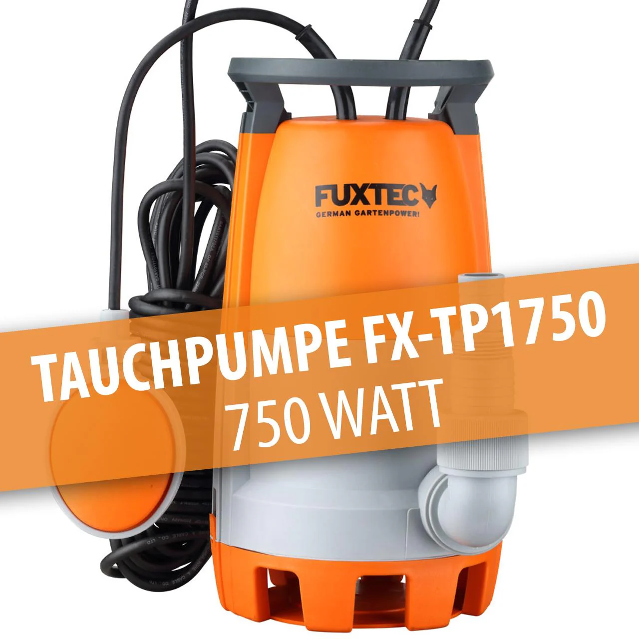 B-WARE Pompe immergée 750W FUXTEC FX-TP1750 - 12000 litres par heure