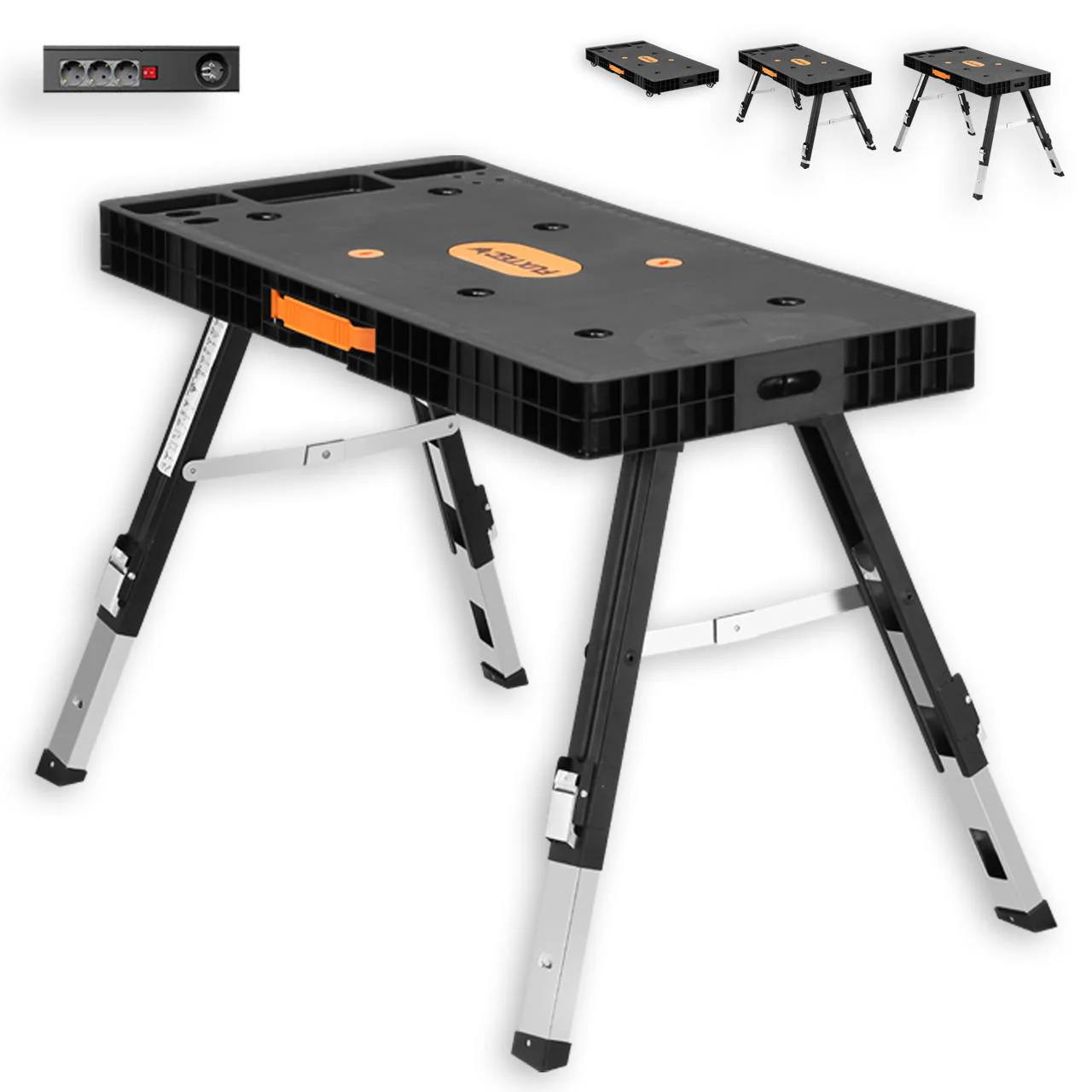 B-WARE Établi pliable multifonction 5en1 FUXTEC FX-WB