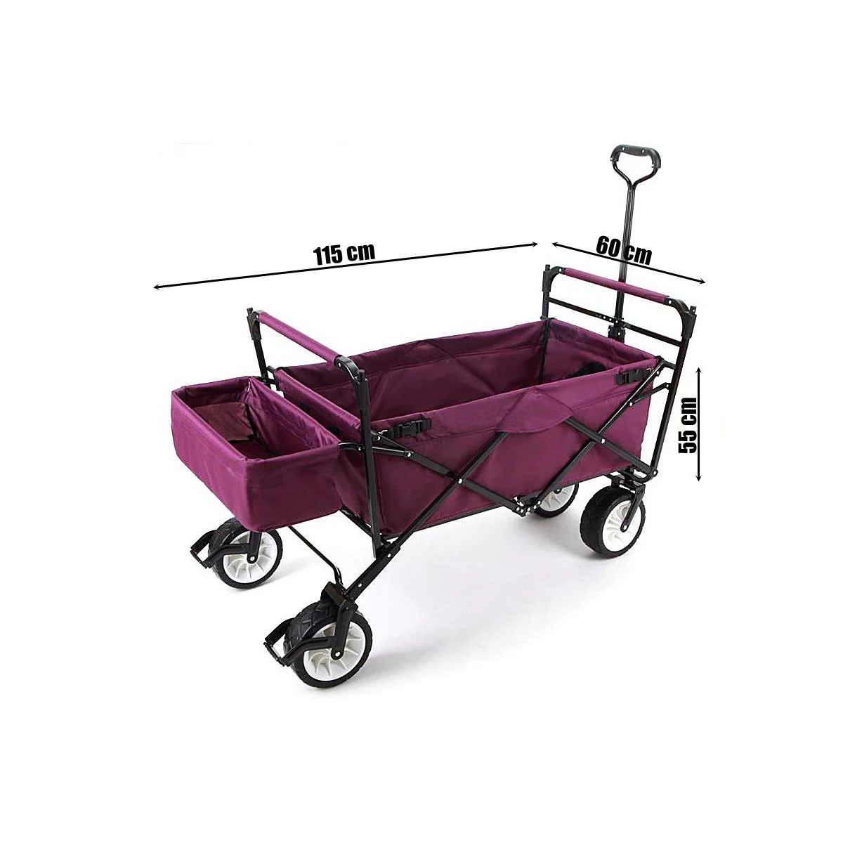 B-WARE Chariot FUXTEC Free Cruiser marron Family Fux l'original - Image 7