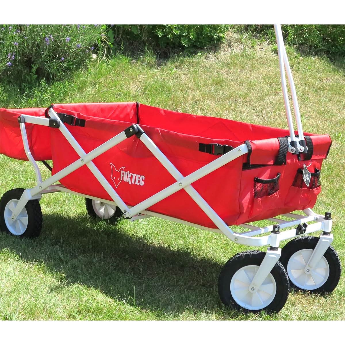 B-WARE FUXTEC Bollerwagen ROT JW-76