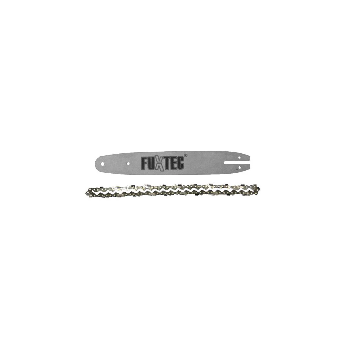 B-WARE FUXTEC - Embout élagueuse 7 cannelures avec guide-chaîne et chaîne pour débroussailleuse multifonction FX-MT152, MT152E, MT252er - Image 3