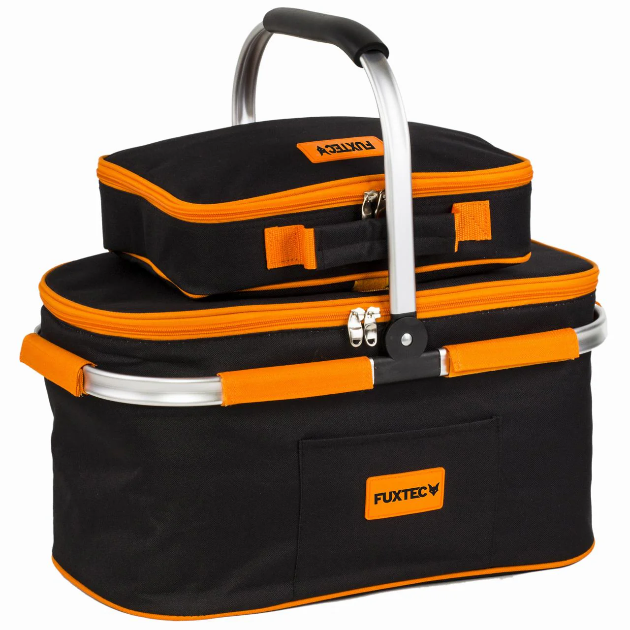 B-WARE FUXTEC - Panier de pique nique chariot de transport PK-KF1000 - Image 2