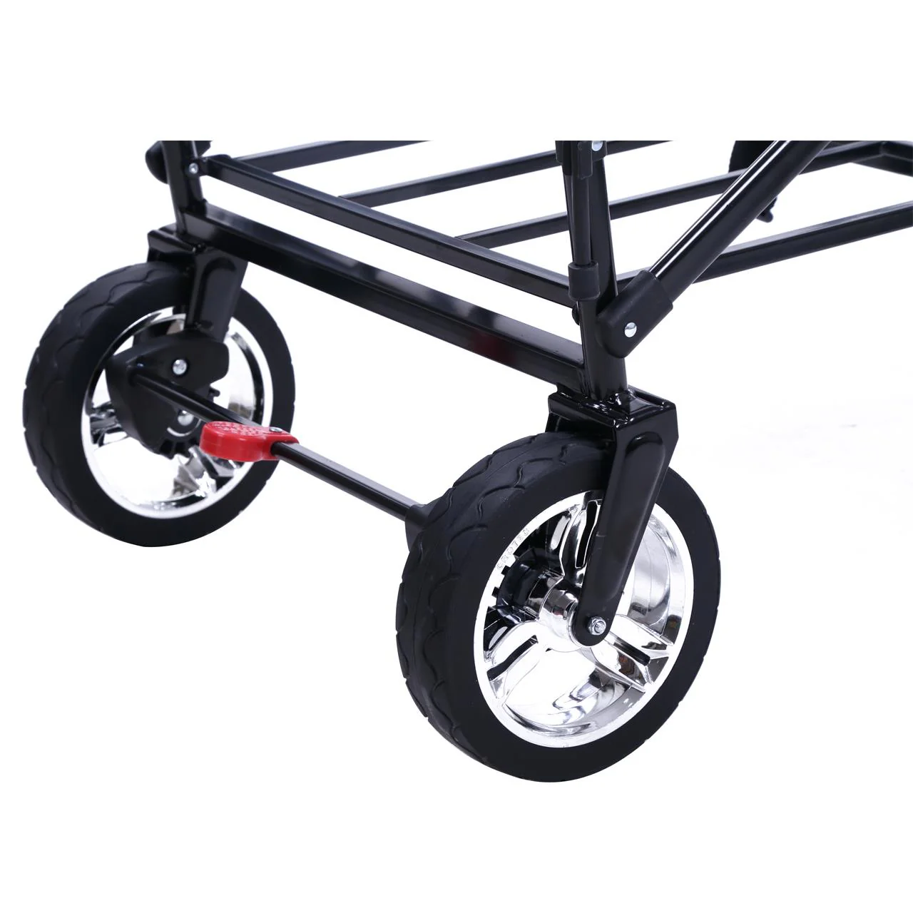 Chariot à bras Easy Cruiser d'occasion avec auvent protégé contre les UV et poignée de poussée supplémentaire - Image 16