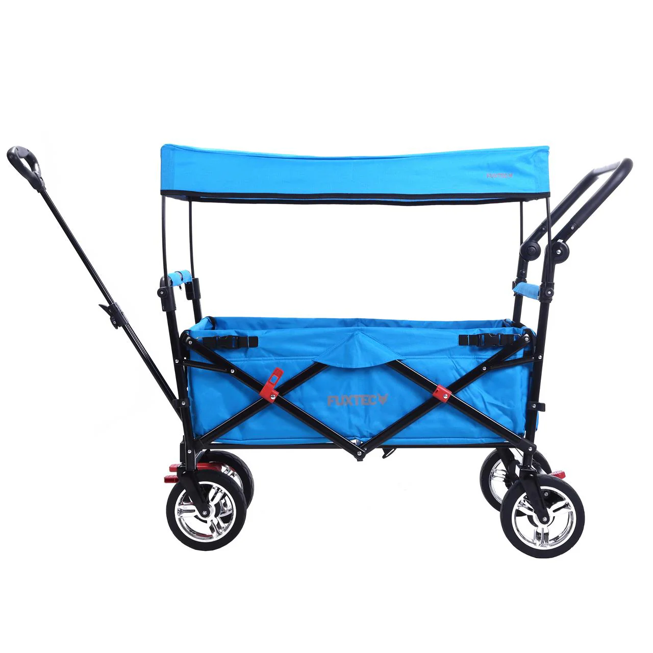 Chariot à bras Easy Cruiser d'occasion avec auvent protégé contre les UV et poignée de poussée supplémentaire - Image 31