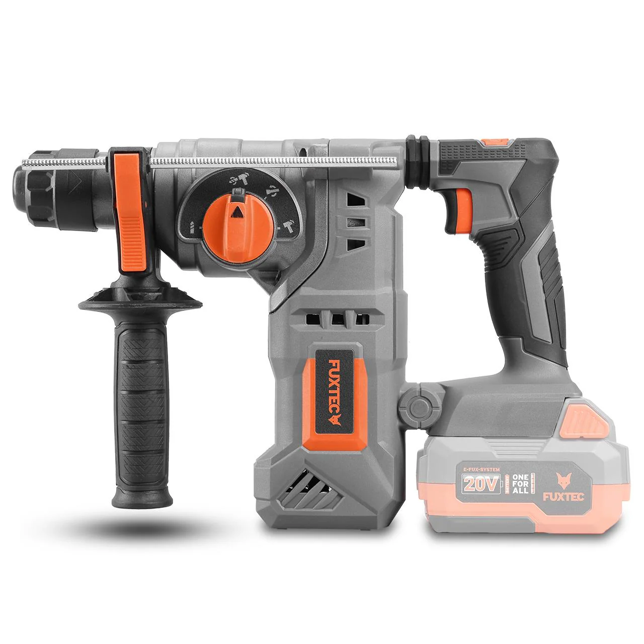 B-WARE Marteau perforateur burineur sans fil 20V FUXTEC FX-E1RH20 - Sans batterie ni chargeur - Image 4