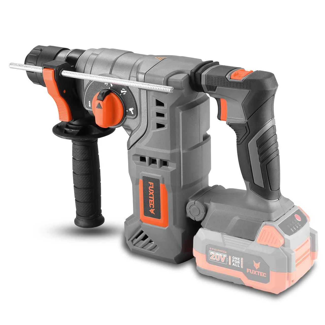 B-WARE Marteau perforateur burineur sans fil 20V FUXTEC FX-E1RH20 - Sans batterie ni chargeur - Image 7