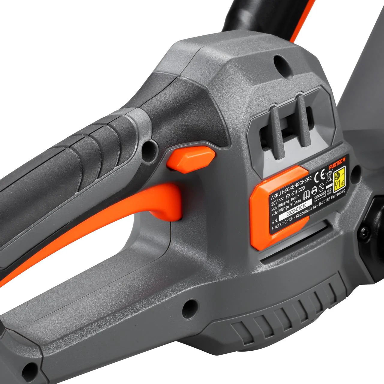 B-WARE Taille-haies à batterie 20V FUXTEC FX-E1HS20 - sans batterie ni chargeur - Image 9