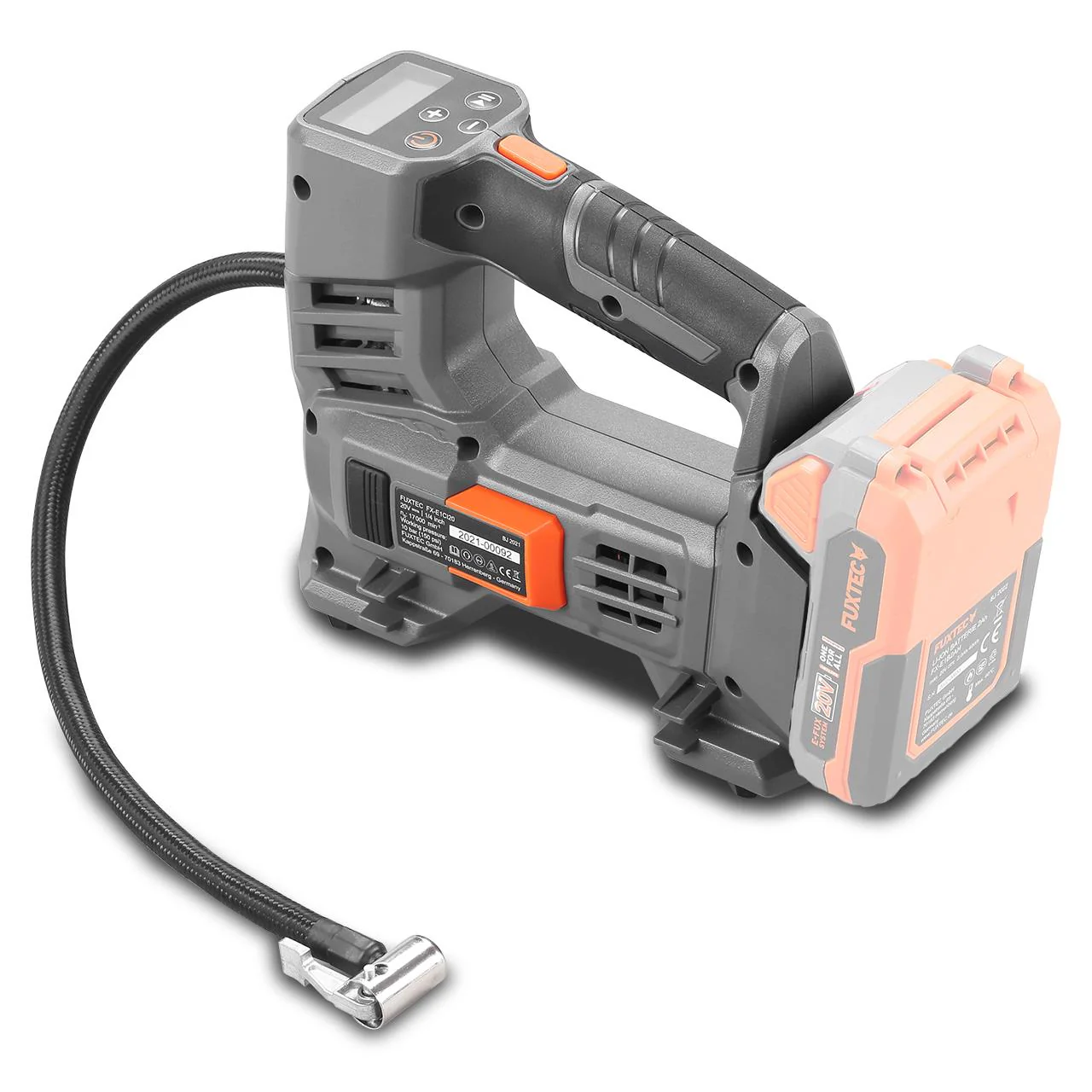 B-WARE Compresseur batterie 20V FUXTEC FX-E1CI20 - sans batterie ni chargeur