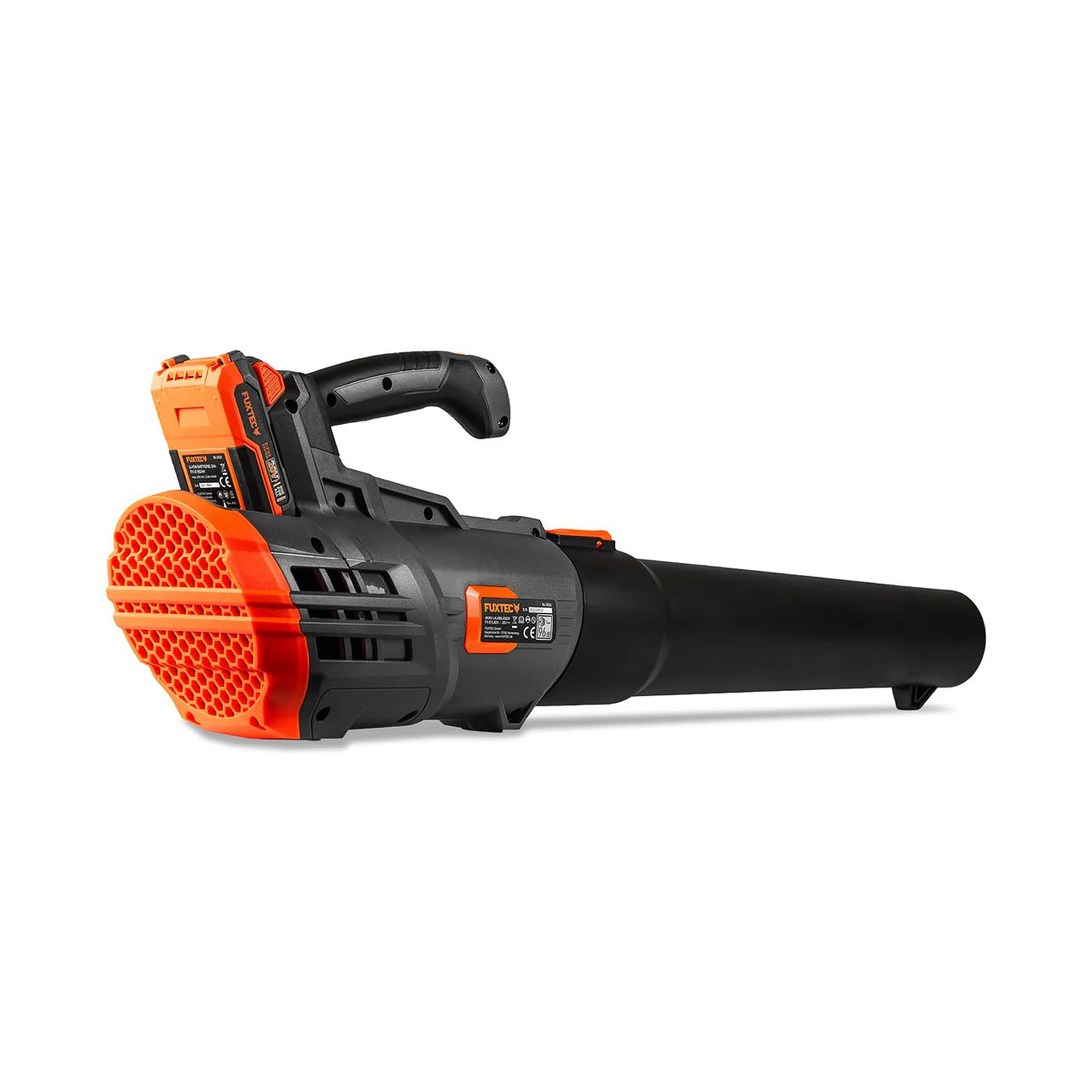 B-WARE Souffleur de feuilles à batterie 20V FUXTEC FX-E1LB20 - set avec 1 batteries 4Ah et chargeur 2,4A - Image 2
