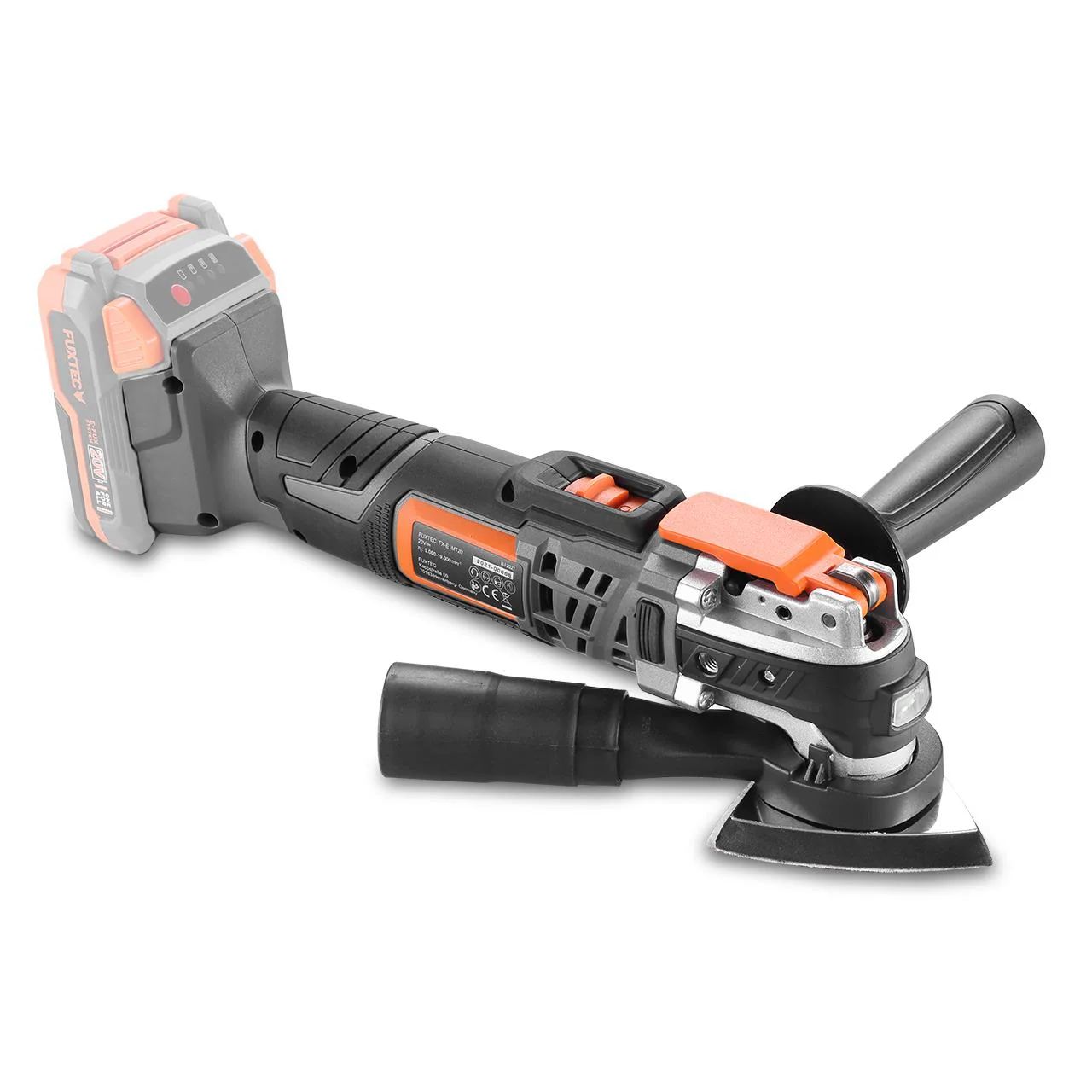 B-WARE Outil multifonction batterie 20V FUXTEC FX-E1MT20 - sans batterie ni chargeur - Image 5