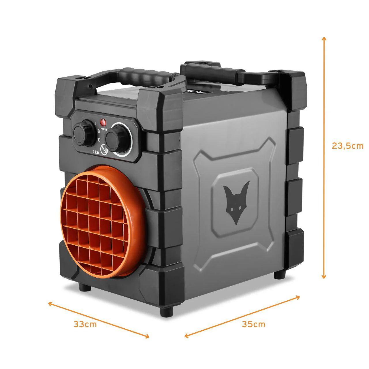B-WARE FUXTEC Chauffage électrique FX-EH2 - Image 9