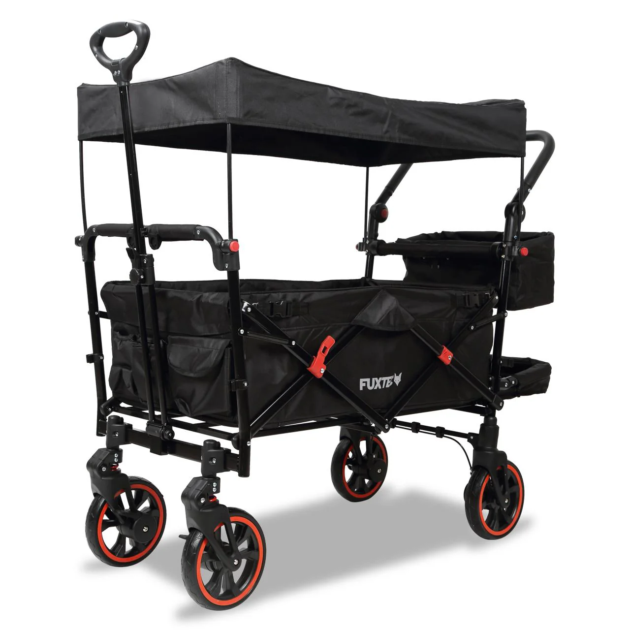 B-WARE Chariot FUXTEC Premium Cruiser noir l'original