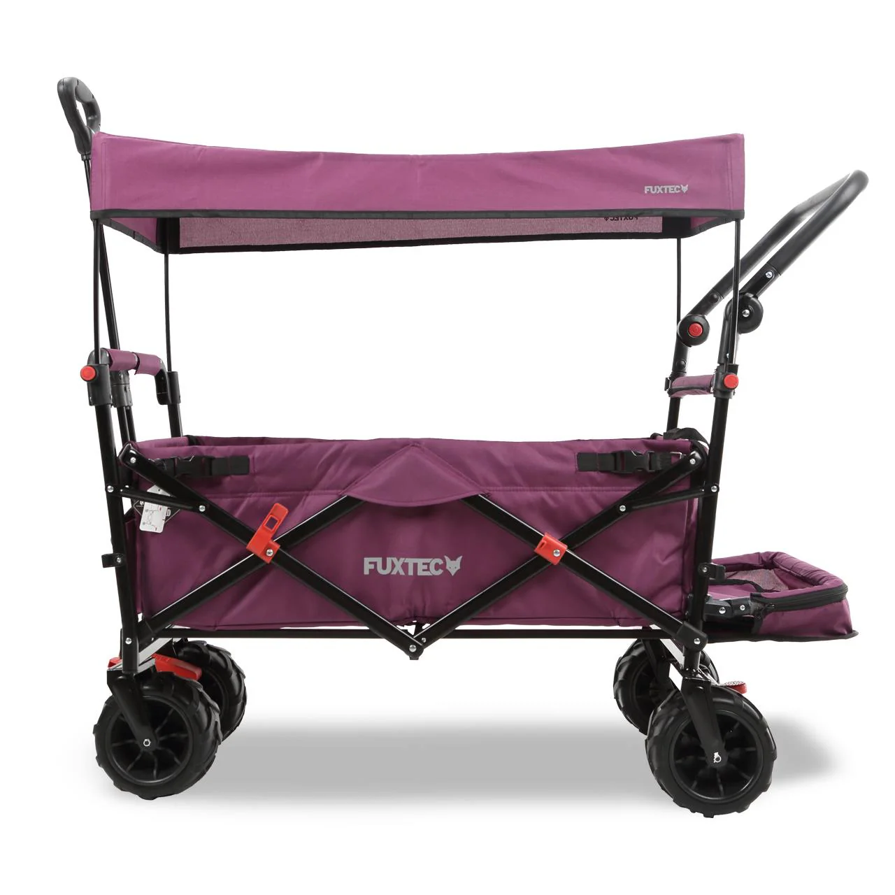 Chariot de plage FUXTEC Occasion Beach Cruiser avec auvent protégé contre les UV, poignée de poussée et extension intérieure - Image 27
