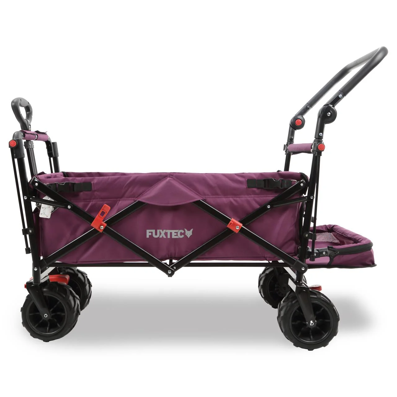 Chariot de plage FUXTEC Occasion Beach Cruiser avec auvent protégé contre les UV, poignée de poussée et extension intérieure - Image 28