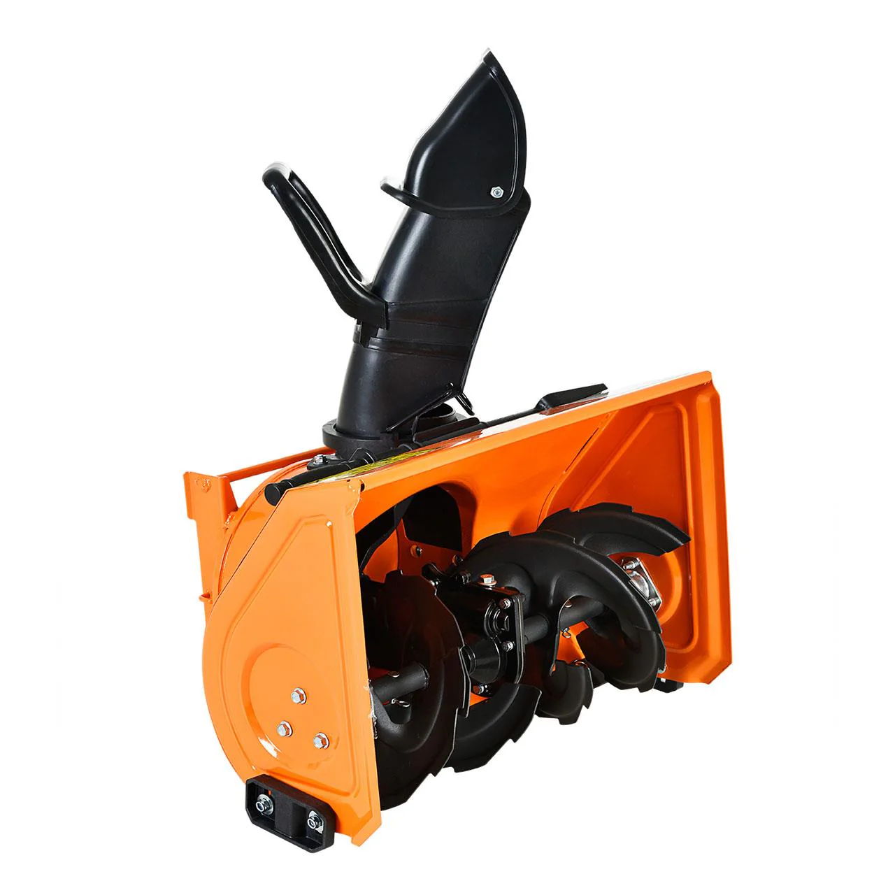 Balayeuse déneigeuse thermique FUXTEC FXKM196 SET1, avec brosse de balayage + 3 embouts fraise à neige, chasse-neige et collecteur de déchets - Image 6