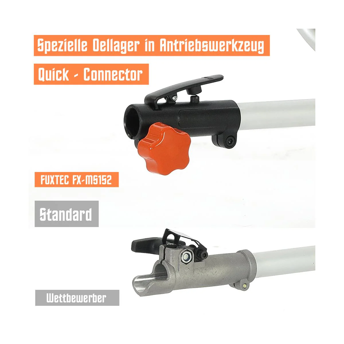 Débroussailleuse thermique Multitool 2 en 1 FUXTEC FX-MS152 - Image 8