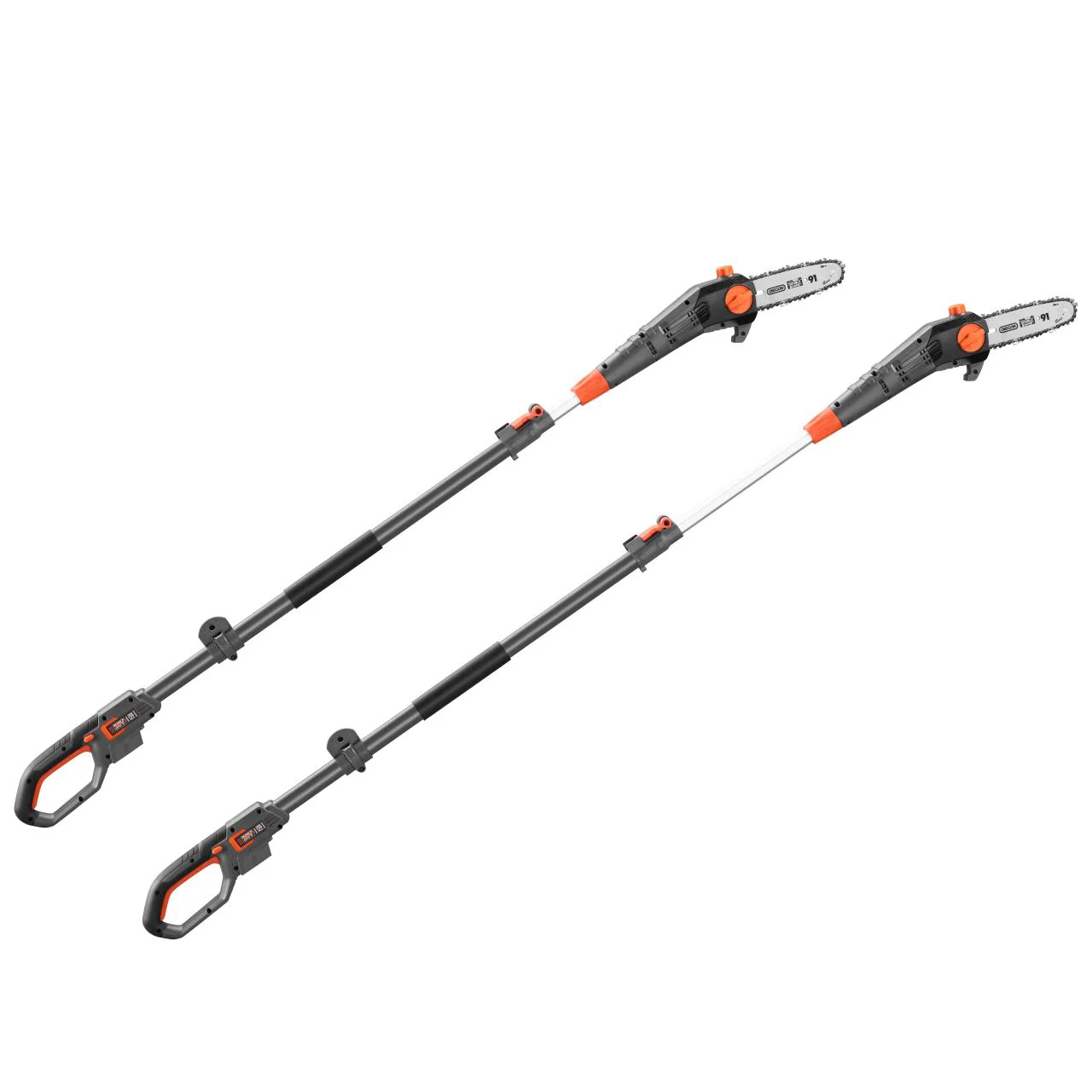 Élagueuse sur perche télescopique à batterie 20V FUXTEC FX-E1HE20 - avec batterie et chargeur - Image 6