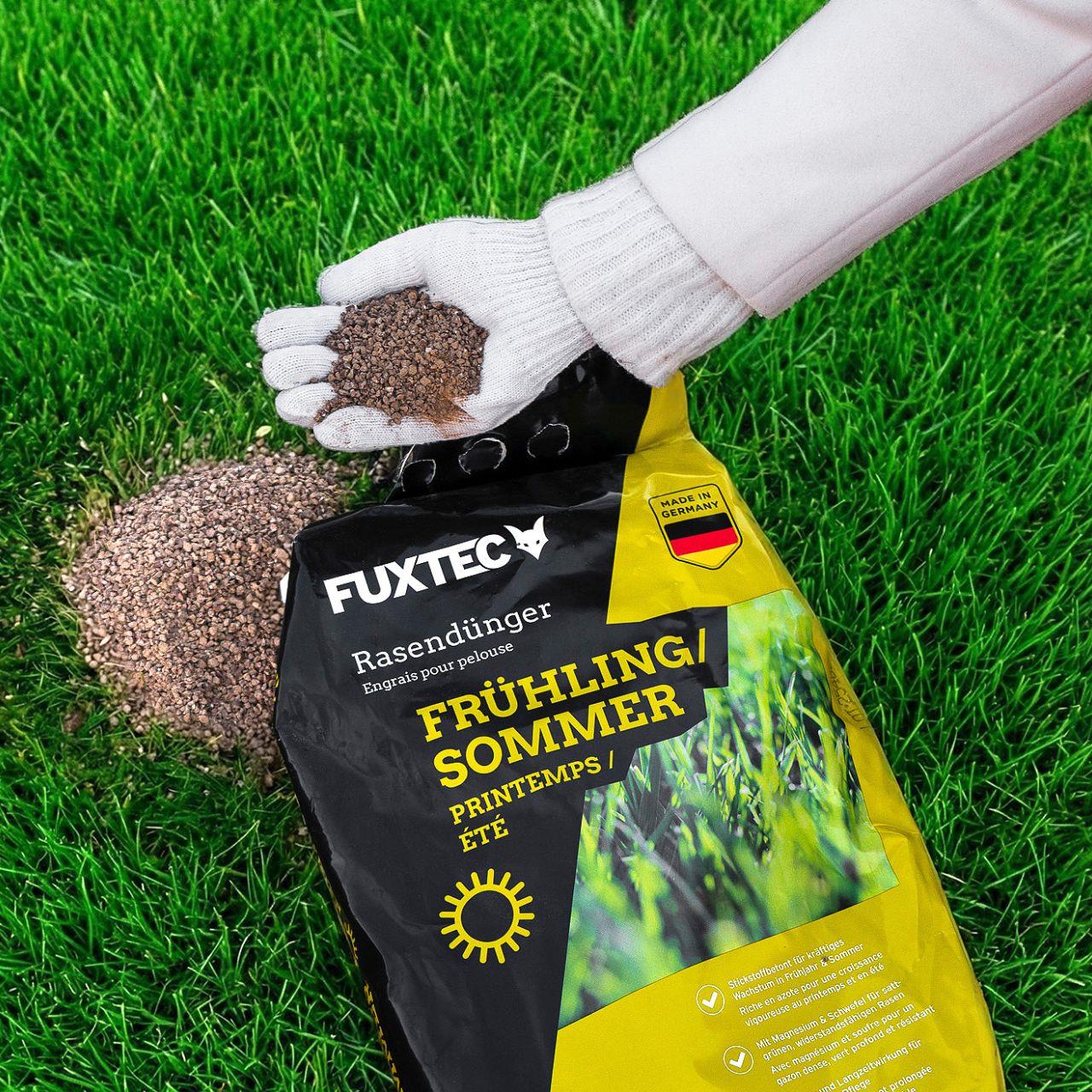 FUXTEC Engrais gazon printemps/été 10 kg FX-RDFS10 - Image 2
