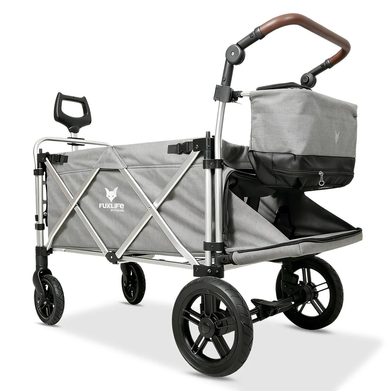 FUXLIFE FX-CTL950 Chariot Pliable Premium Enfants – Toit Solaire & Suspensions - Image 8