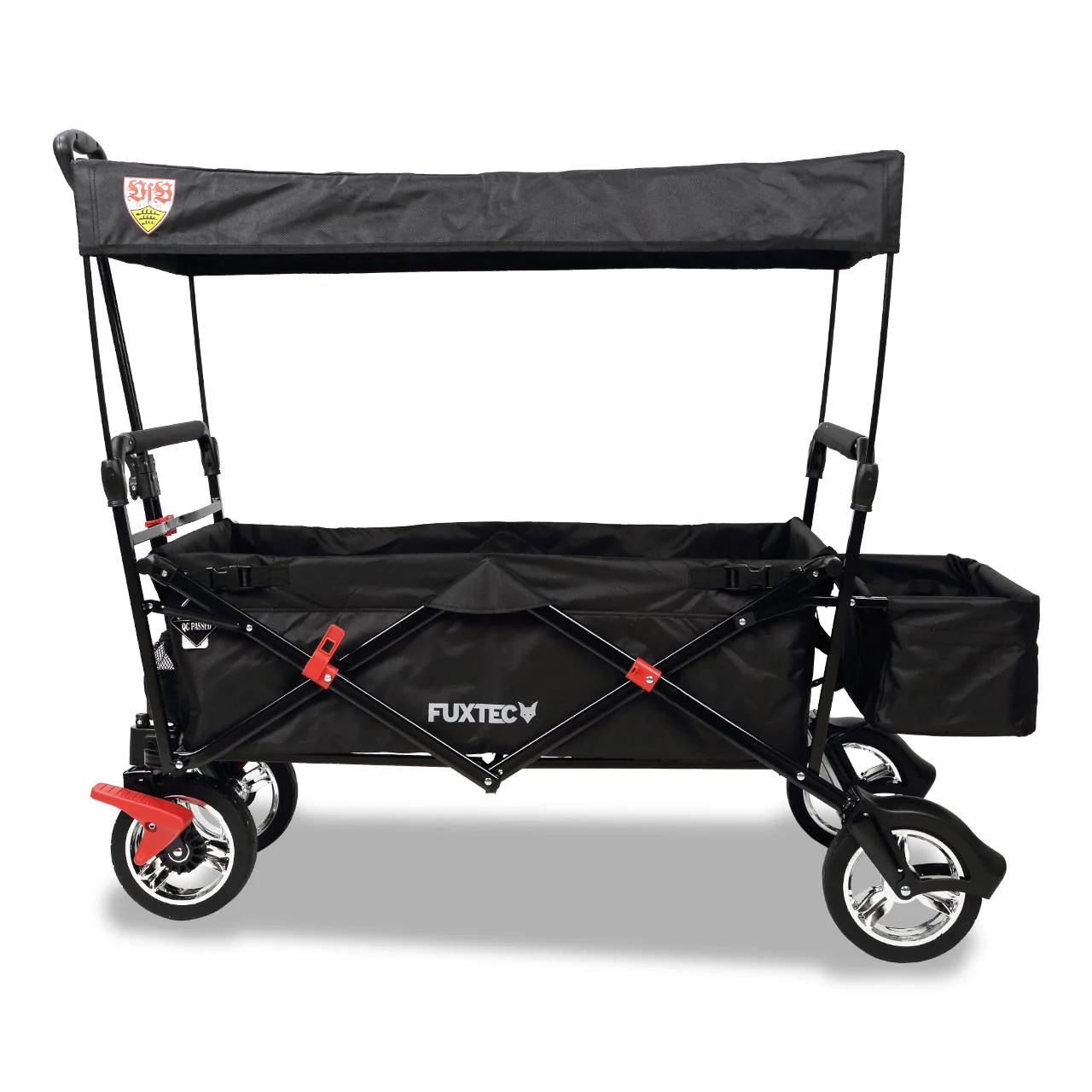 FUXTEC Bollerwagen FX-CT500 "VfB Stuttgart" - Edition avec toit solaire - Image 3