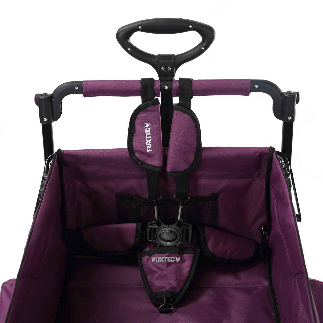 FUXTEC - Ceinture de sécurité 5 points pourpre chariot Premium Cruiser - Image 2