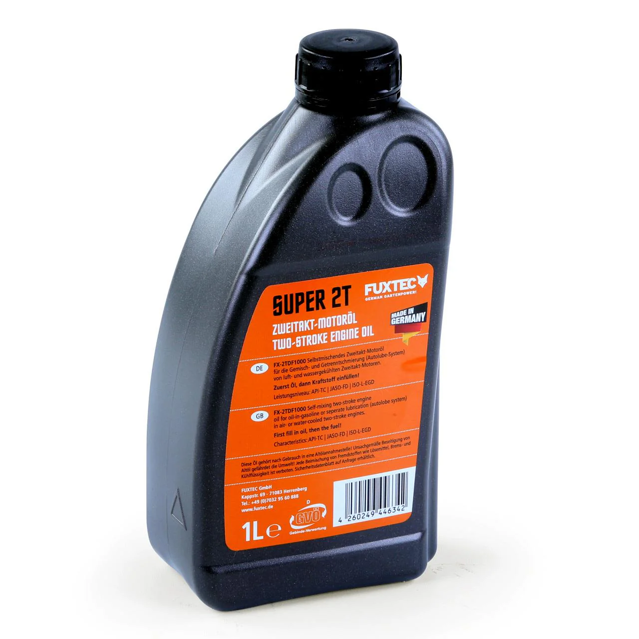 FUXTEC huile 2 temps 1 litre - Image 2