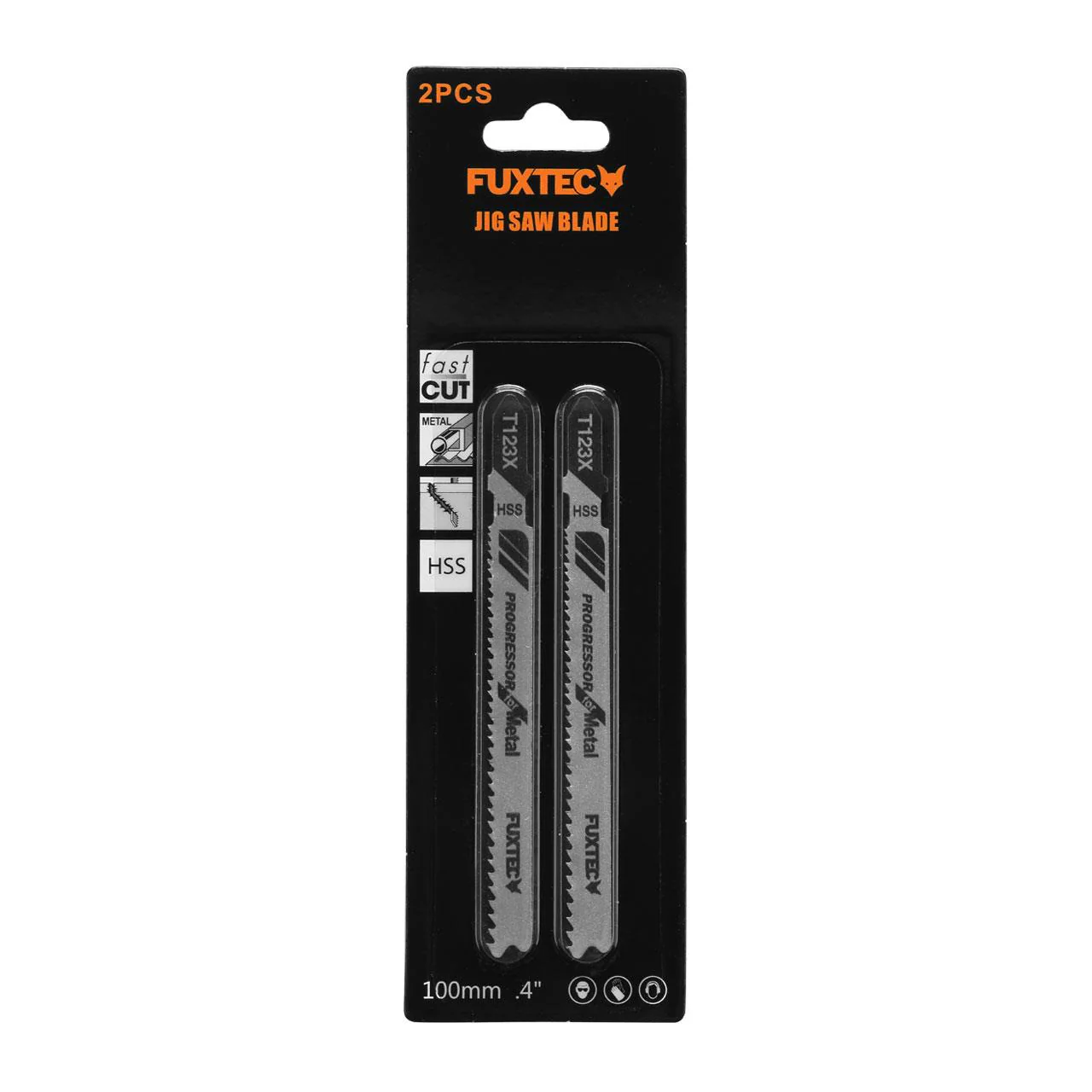 FUXTEC - Jeu de lames de scie T123X pour scie sauteuse sans fil FX-E1JS20 - Image 2