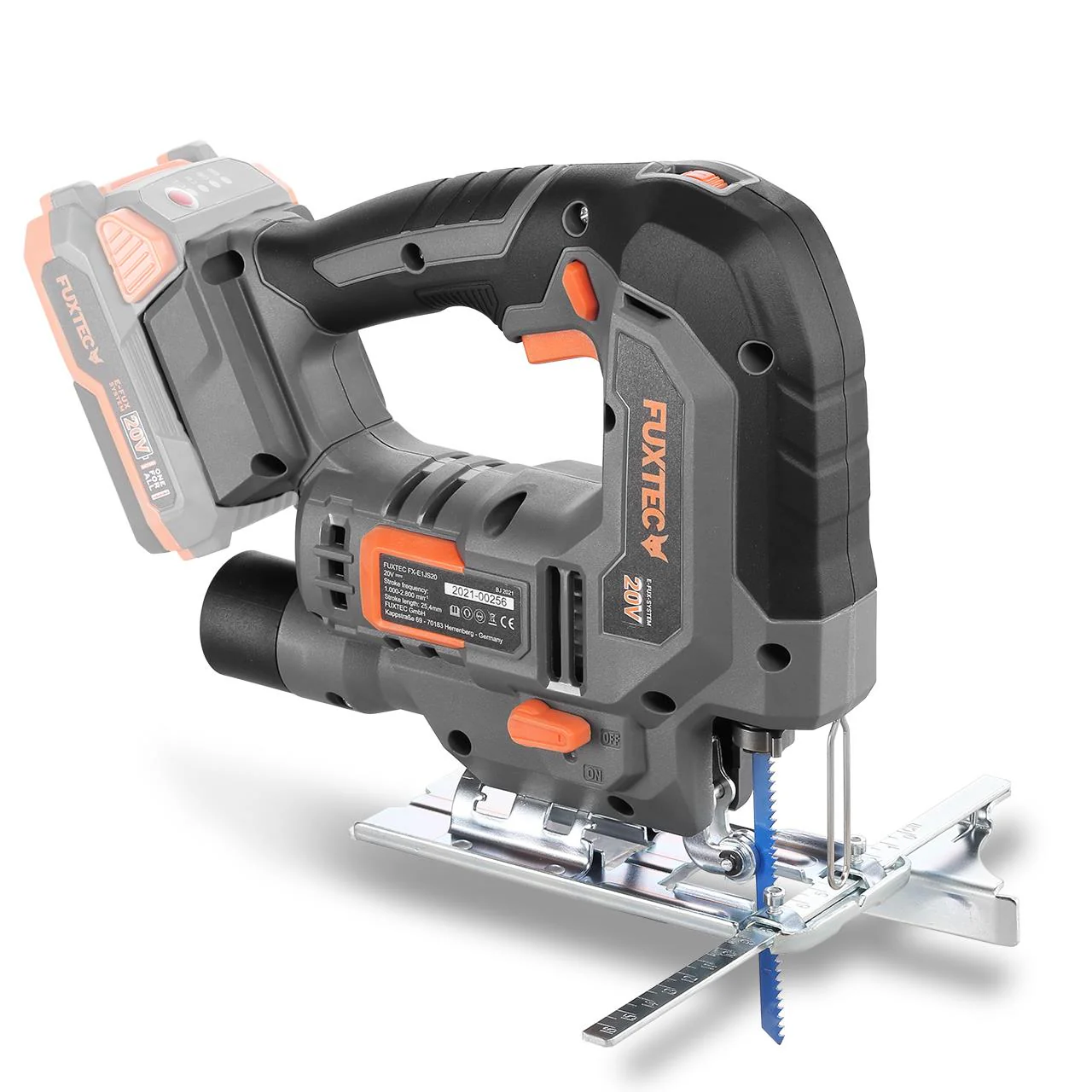 FUXTEC - Kit PowerTool 20V sans fil avec scie sauteuse, visseuse sans fil et marteau perforateur - Image 2