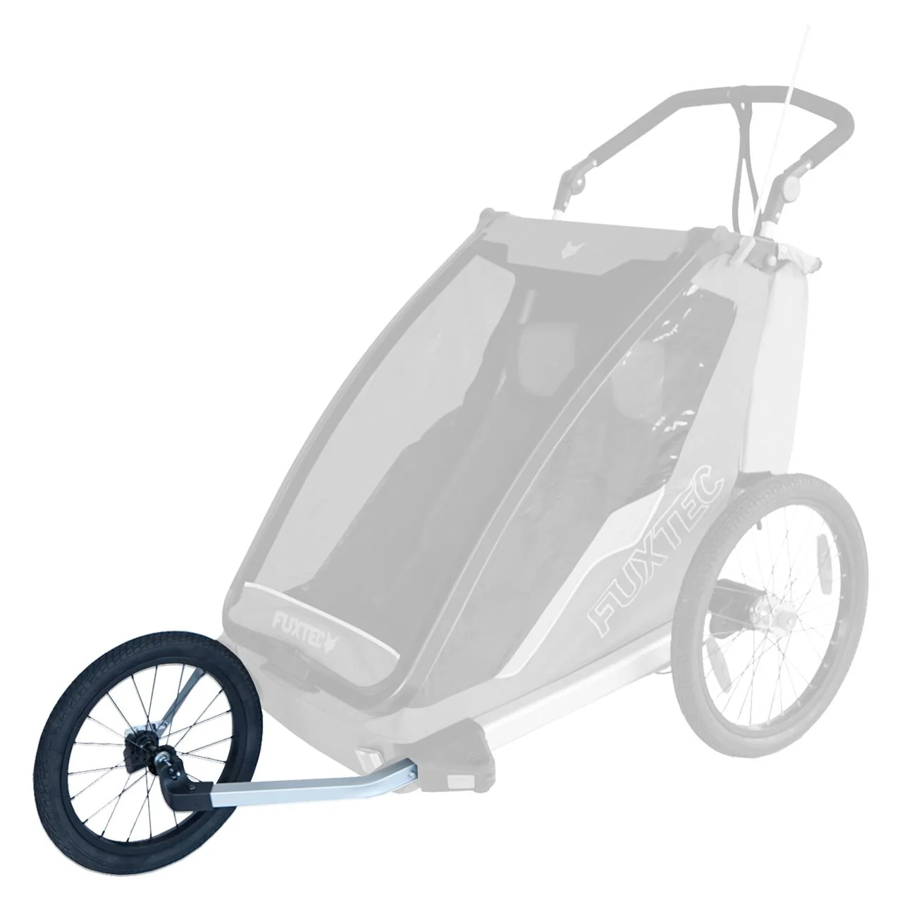 FUXTEC - Roue avant de jogging - Remorque vélo Sport Cruiser