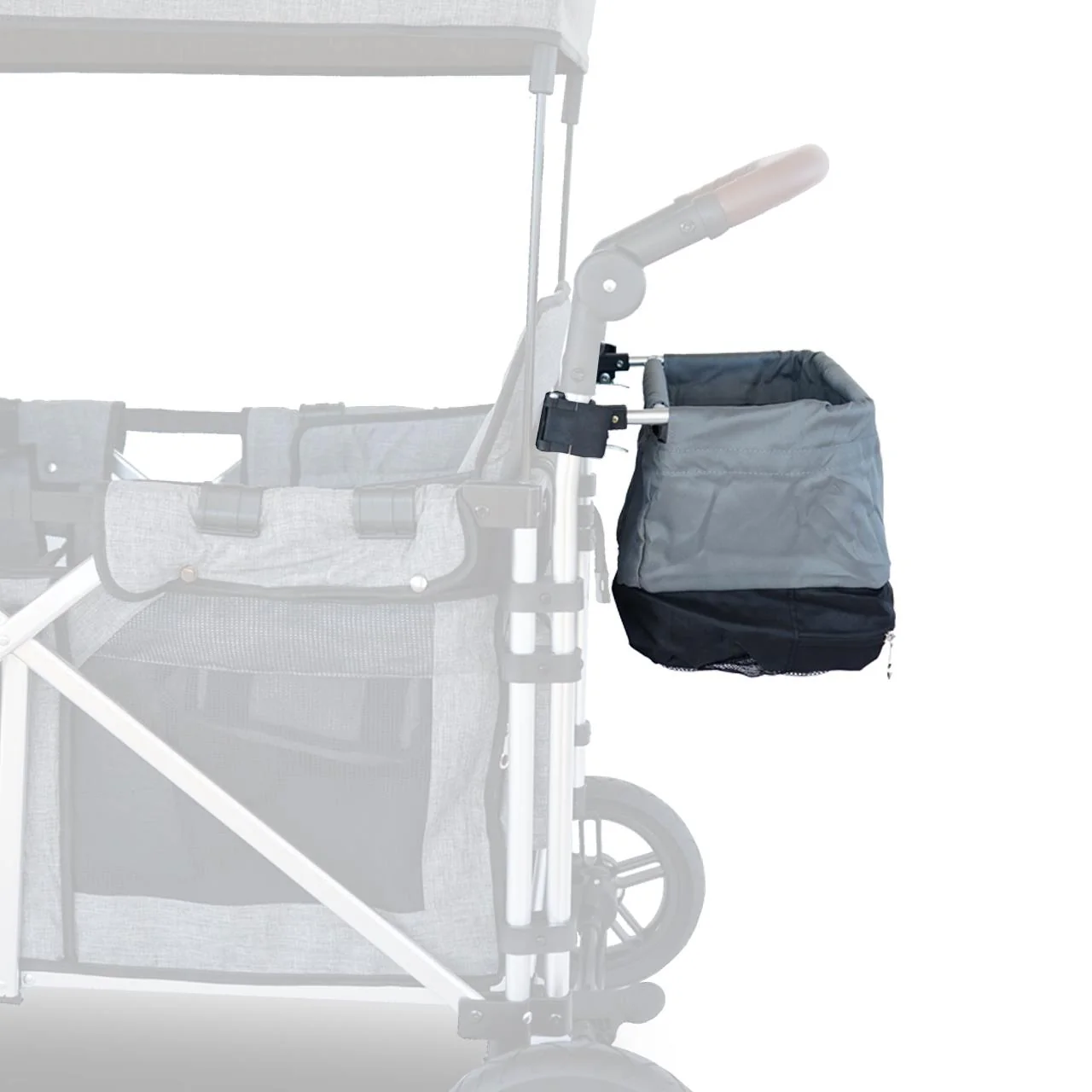 FUXTEC - Sac arrière gris chariot de transport Family Cruiser