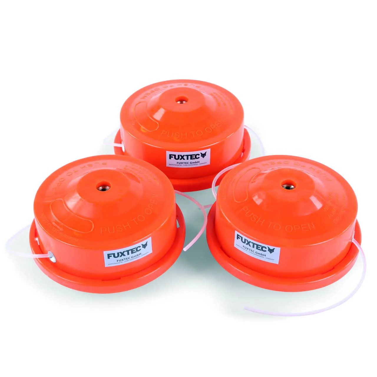 FUXTEC - Set de 3 tĂȘtes de coupe double fil BASIC - pour debroussailleuses et multifonctions